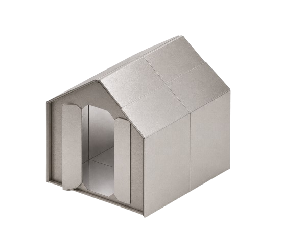 Maawa X pop-up shelter, studio render